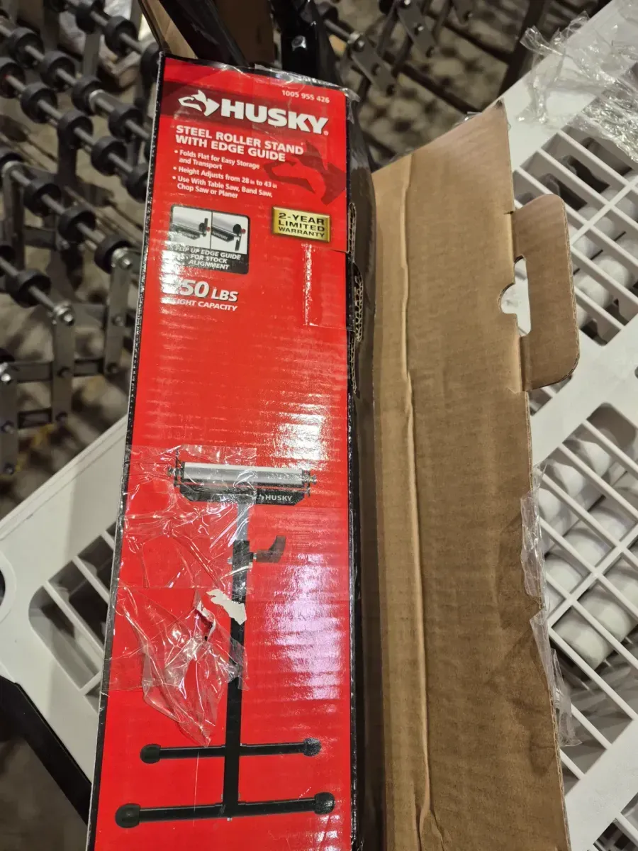 Husky Adjustable Steel Roller Stand - image 2