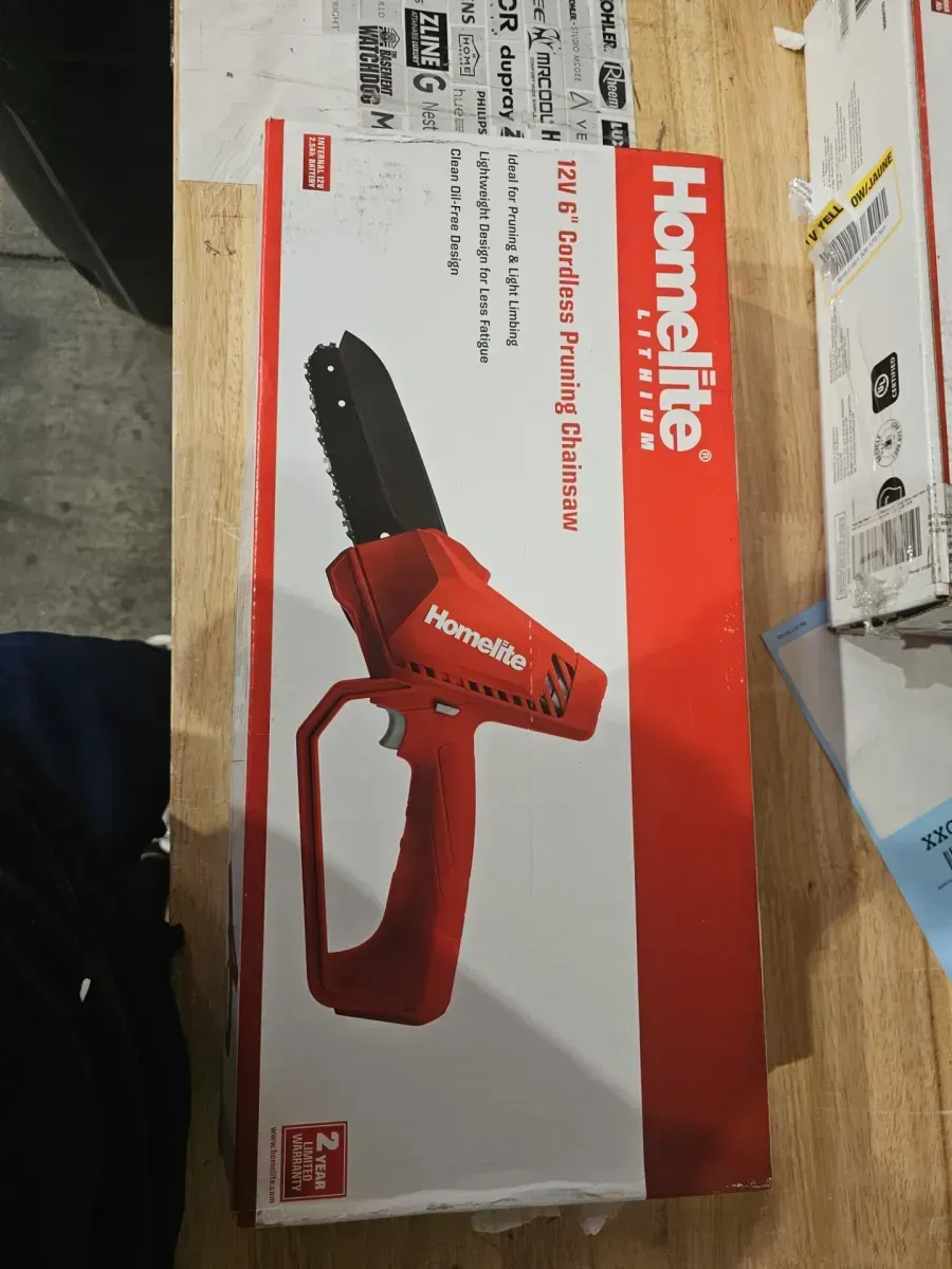 Homelite Lithium Cordless Electric Mini Chainsaw - image 3