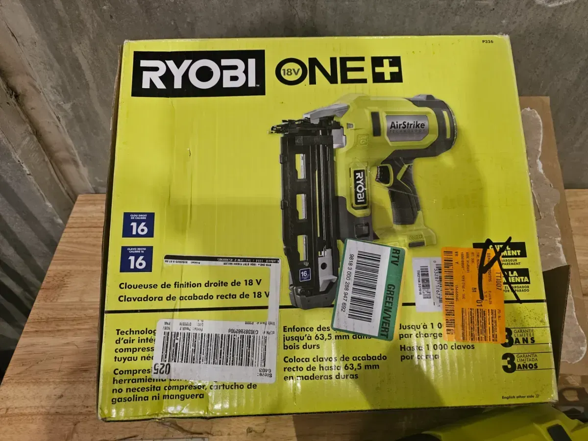 ONE+ 18V AirStrike 16-Gauge Cordless Finish Nailer (Tool Only) - image 3