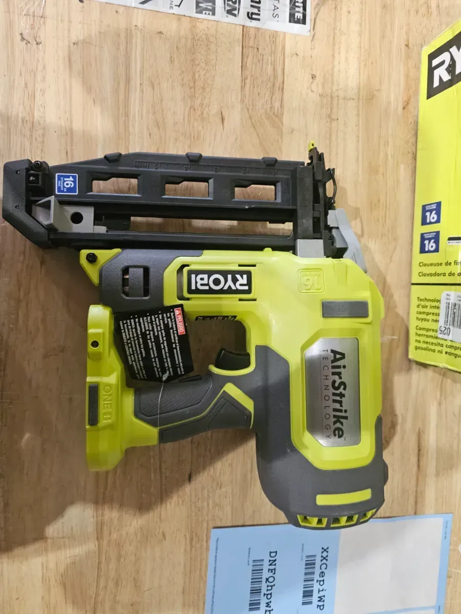 ONE+ 18V AirStrike 16-Gauge Cordless Finish Nailer (Tool Only) - image 4