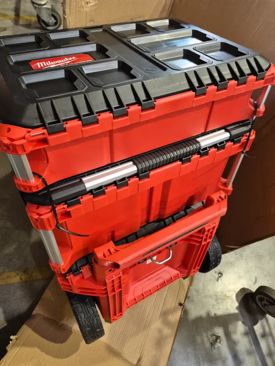 PACKOUT 22 in. Rolling Tool Box, 22 in. Large Tool Box and 22 in. Medium Tool Box ProSystem Low Profile Handle - image 6