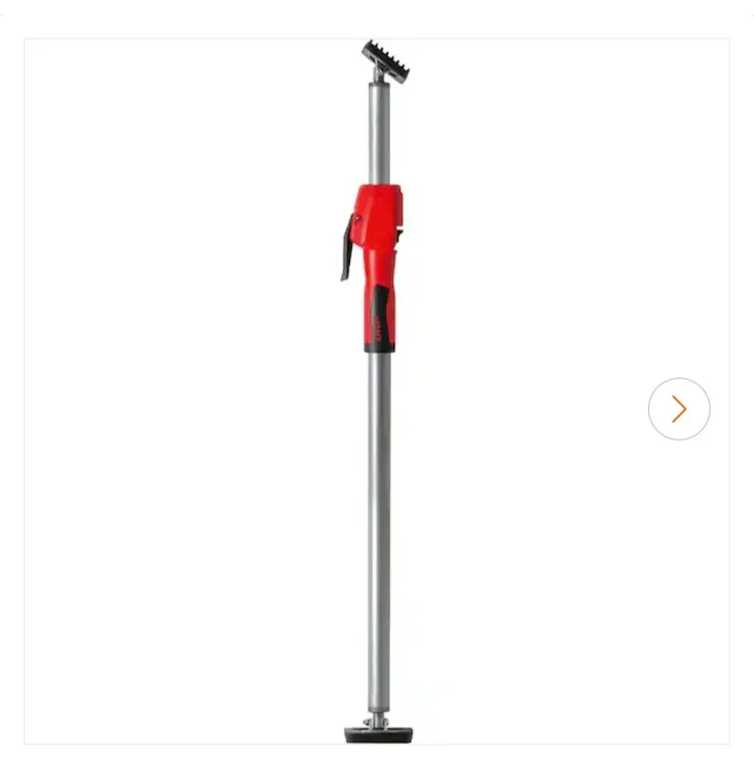 STE 145 in. Swiveling Ceiling Telescopic Support Rod Set with Pump Grip - image 2