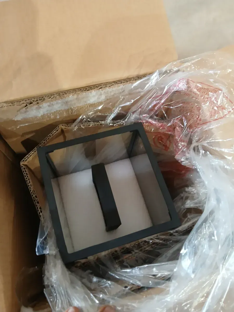 Keswick 12.5 in. Modern 1-Light Matte Black Hardwired Outdoor Wall Light Lantern Sconce with Clear Glass - image 3