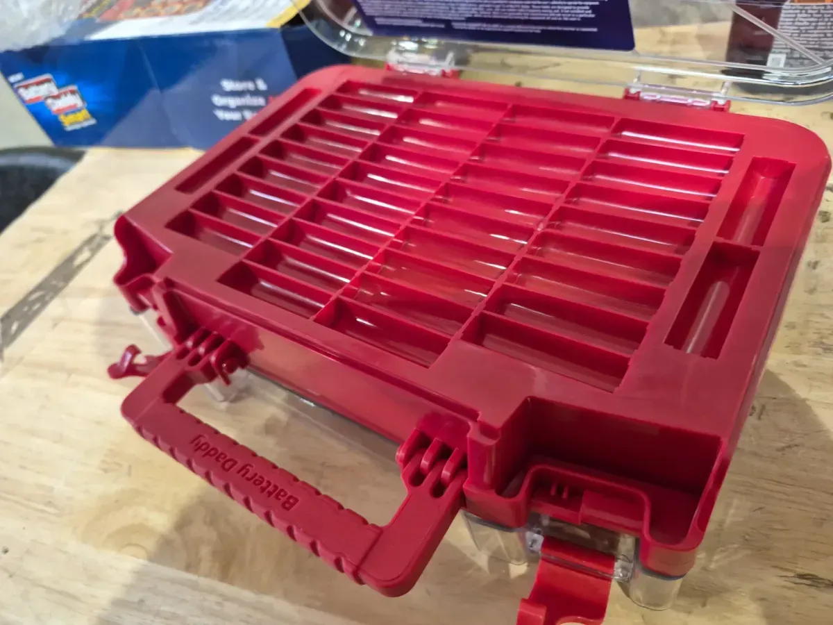 150 Battery Organizer and Storage Case with Tester - image 6