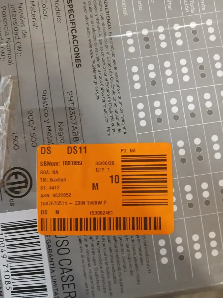 1500-Watt 23 in. Digital Tower Indoor Ceramic Heater Quiet Operation w/ Safety Overheat Protection and Fan Mode in Black - image 6