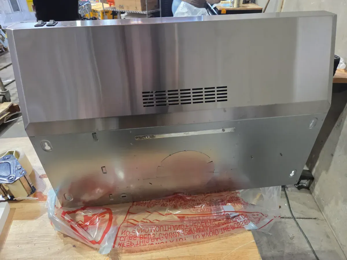 30 in. Over the Range Convertible Hood in Stainless Steel - image 3