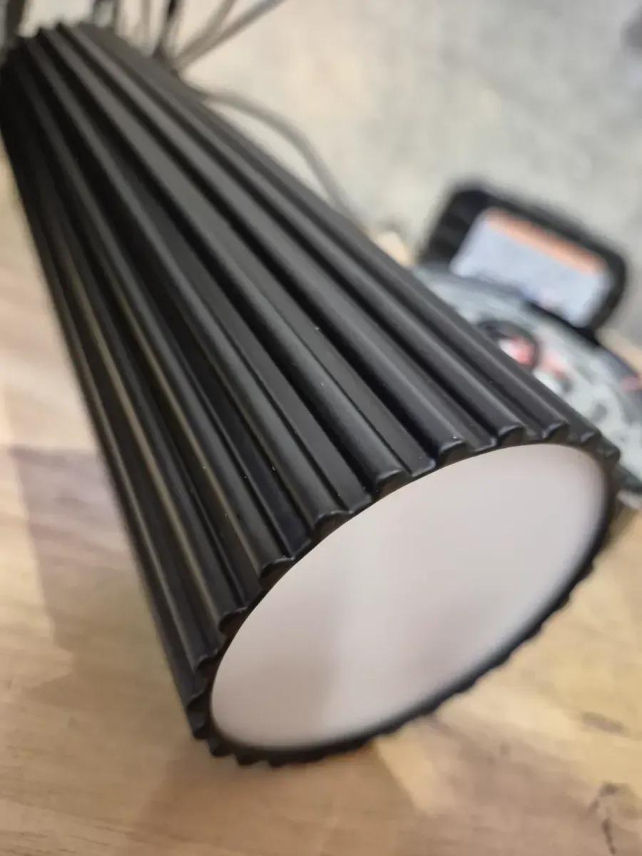 Groove 17-Watt Integrated LED Black Modern Hanging Mini Pendant Light for Kitchen Island - image 6