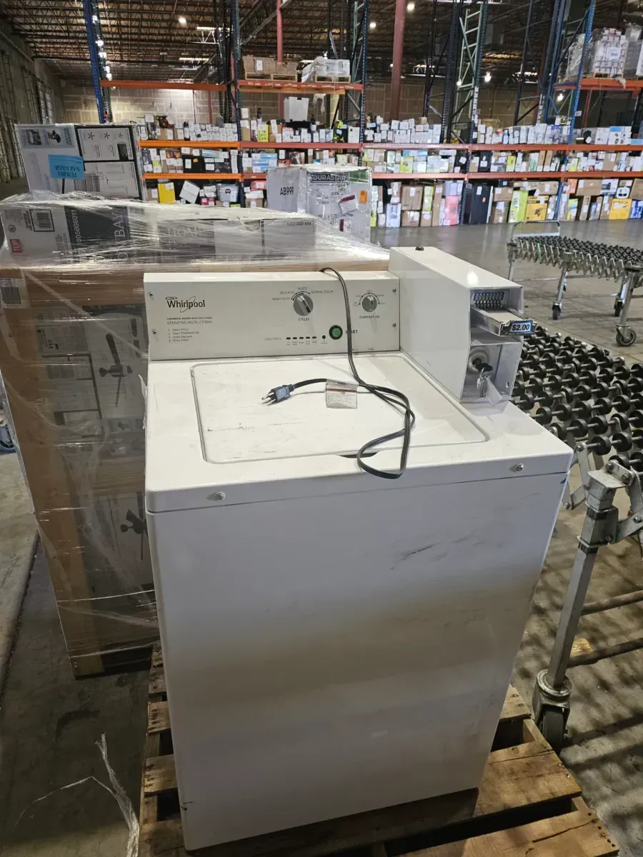 3.3 cu. ft. Commercial Top Load Washer with Factory-Installed Coin Slide - image 2