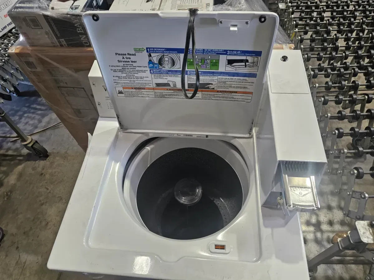 3.3 cu. ft. Commercial Top Load Washer with Factory-Installed Coin Slide - image 4