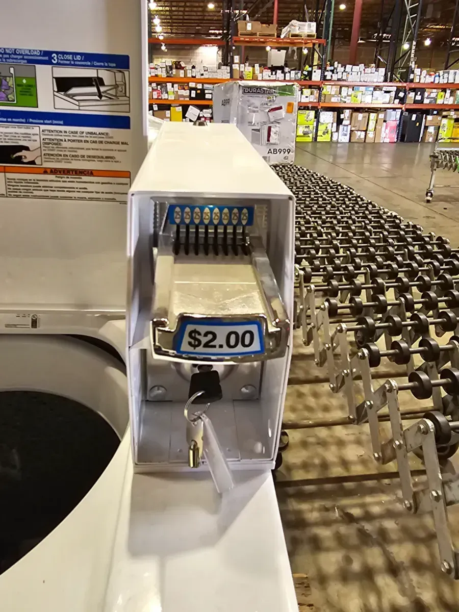 3.3 cu. ft. Commercial Top Load Washer with Factory-Installed Coin Slide - image 5