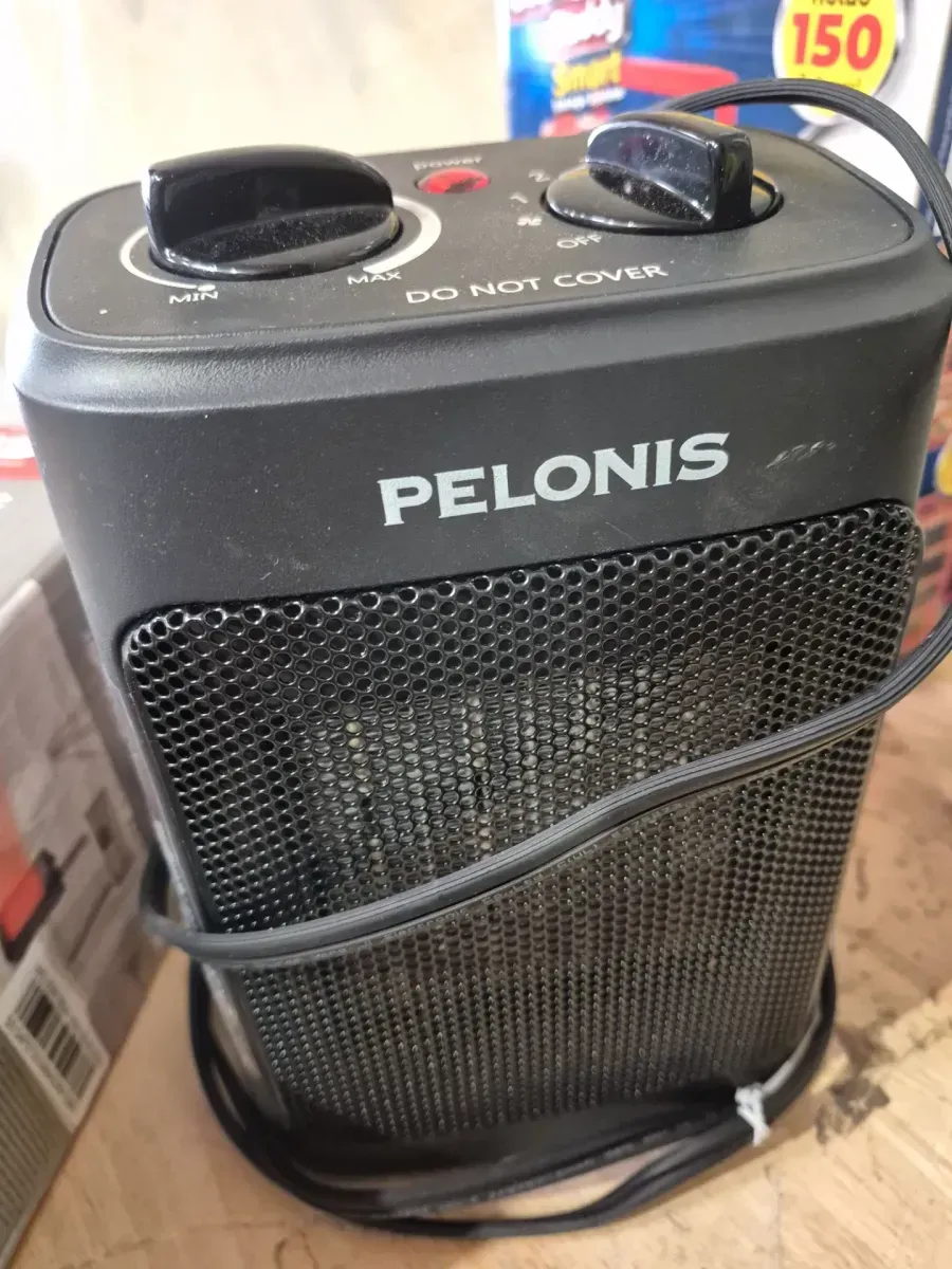 Pelonis 1500-Watt 9 in. Electric Personal Ceramic Space Heater with Thermostat - image 3