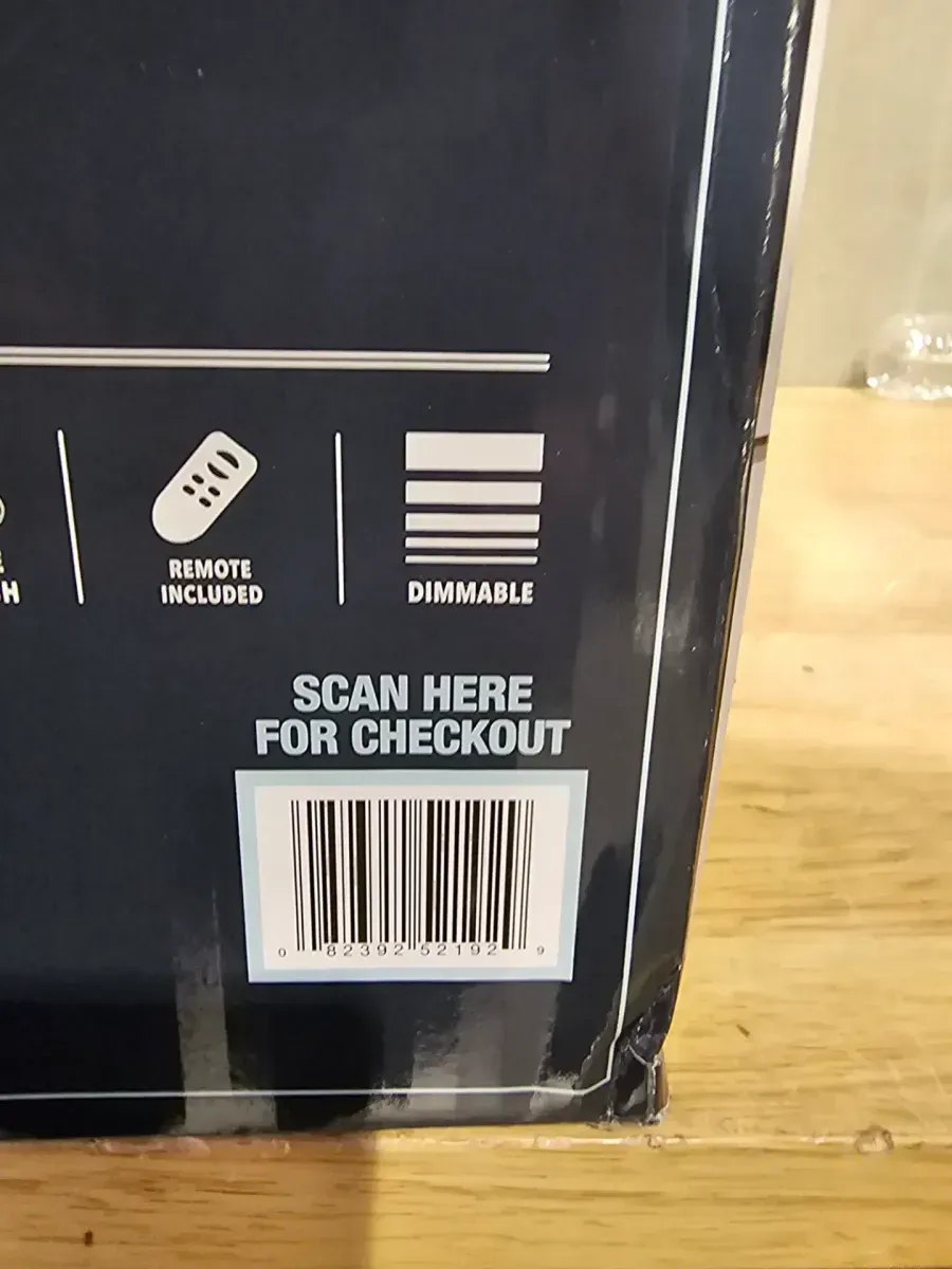 Castlegate 44 in. Indoor Integrated LED Matte Black Ceiling Fan with 3 Reversible Blades, Light Kit and Remote Control - image 3