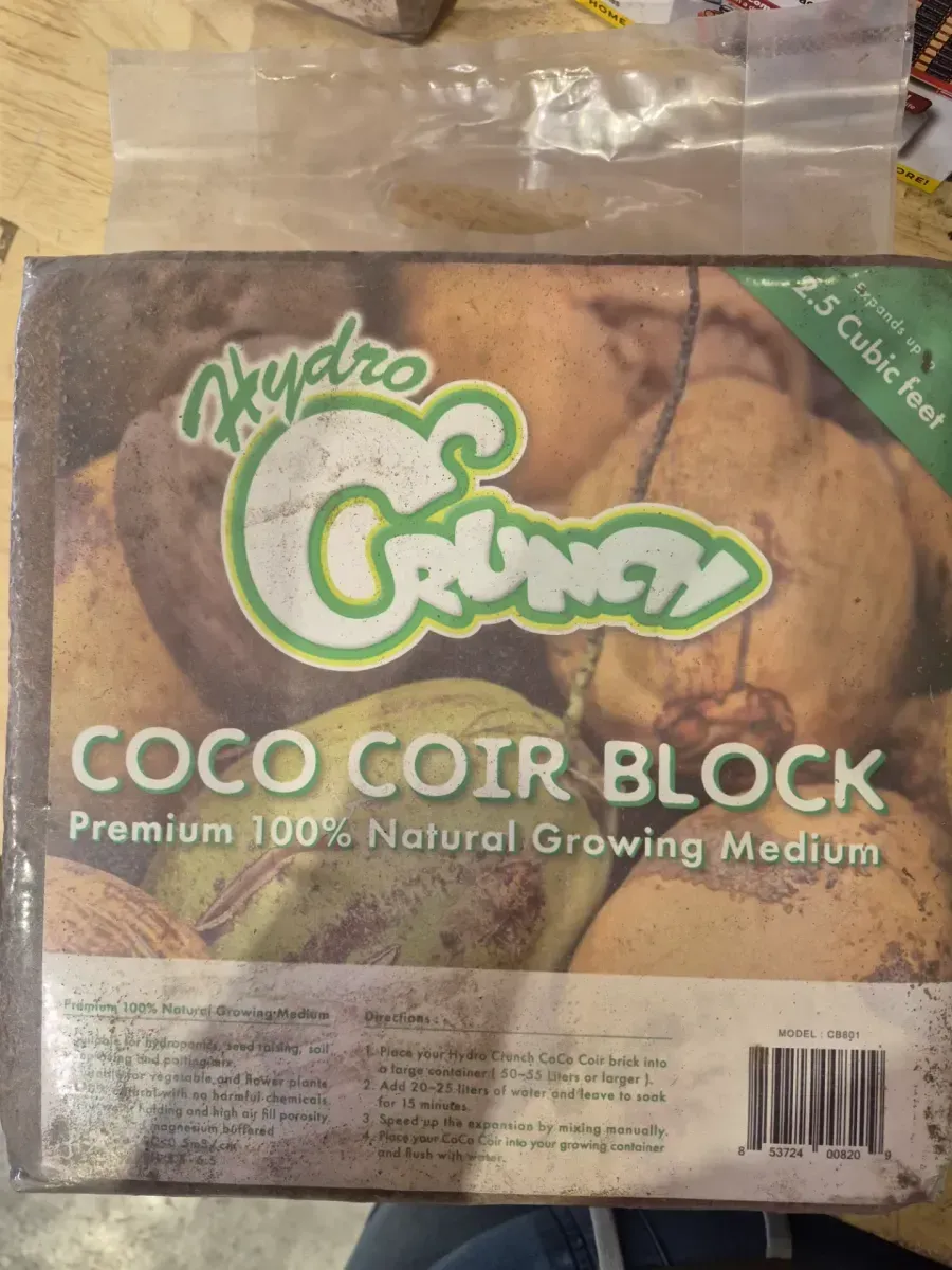 2.5 cu. ft. Coco Coir Block of Soilless Growing Media - image 2