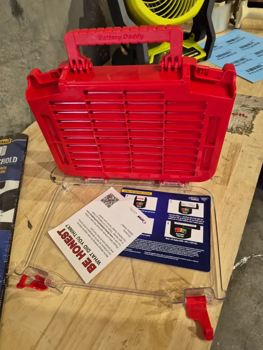 150 Battery Organizer and Storage Case with Tester - image 6
