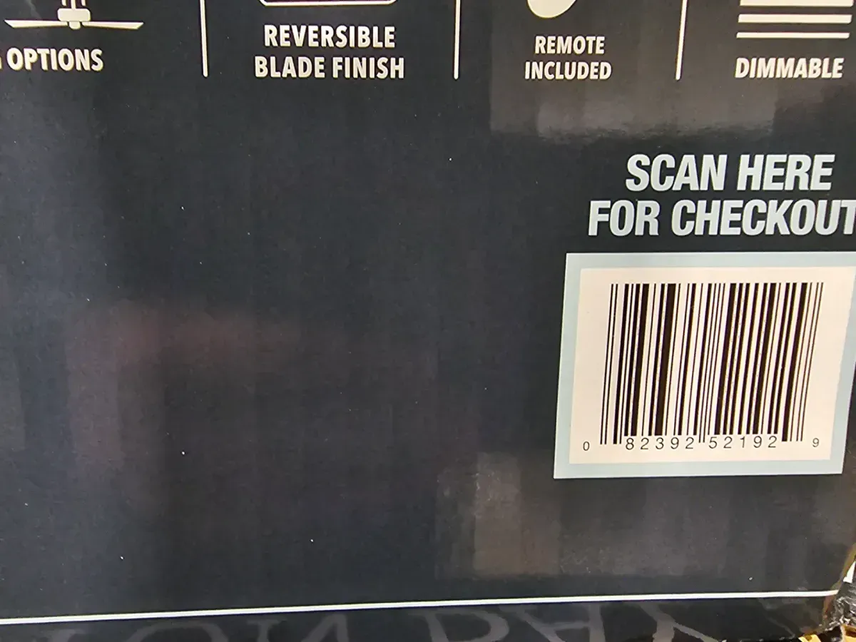 Castlegate 44 in. Indoor Integrated LED Matte Black Ceiling Fan with 3 Reversible Blades, Light Kit and Remote Control - image 2
