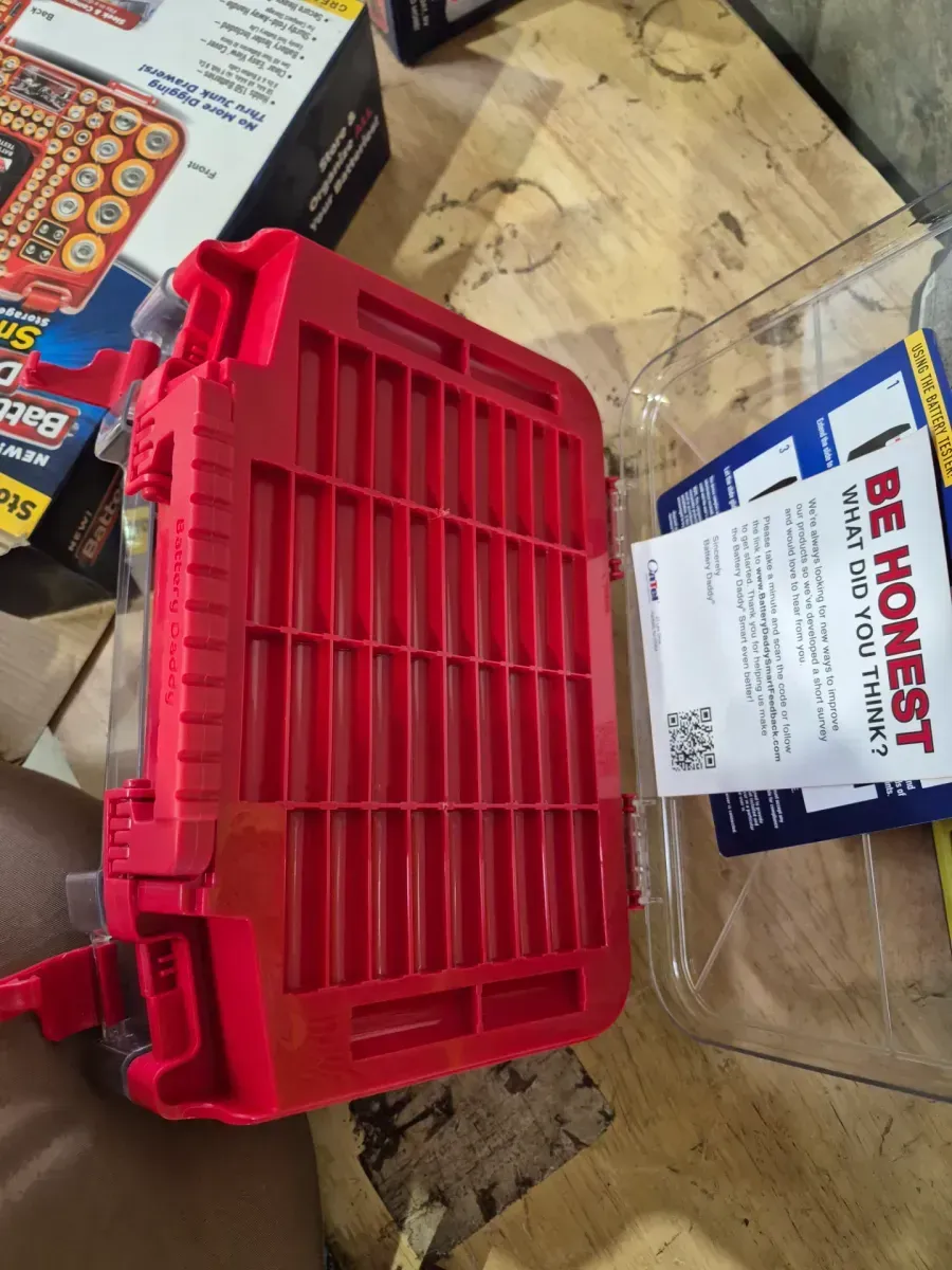 150 Battery Organizer and Storage Case with Tester - image 4