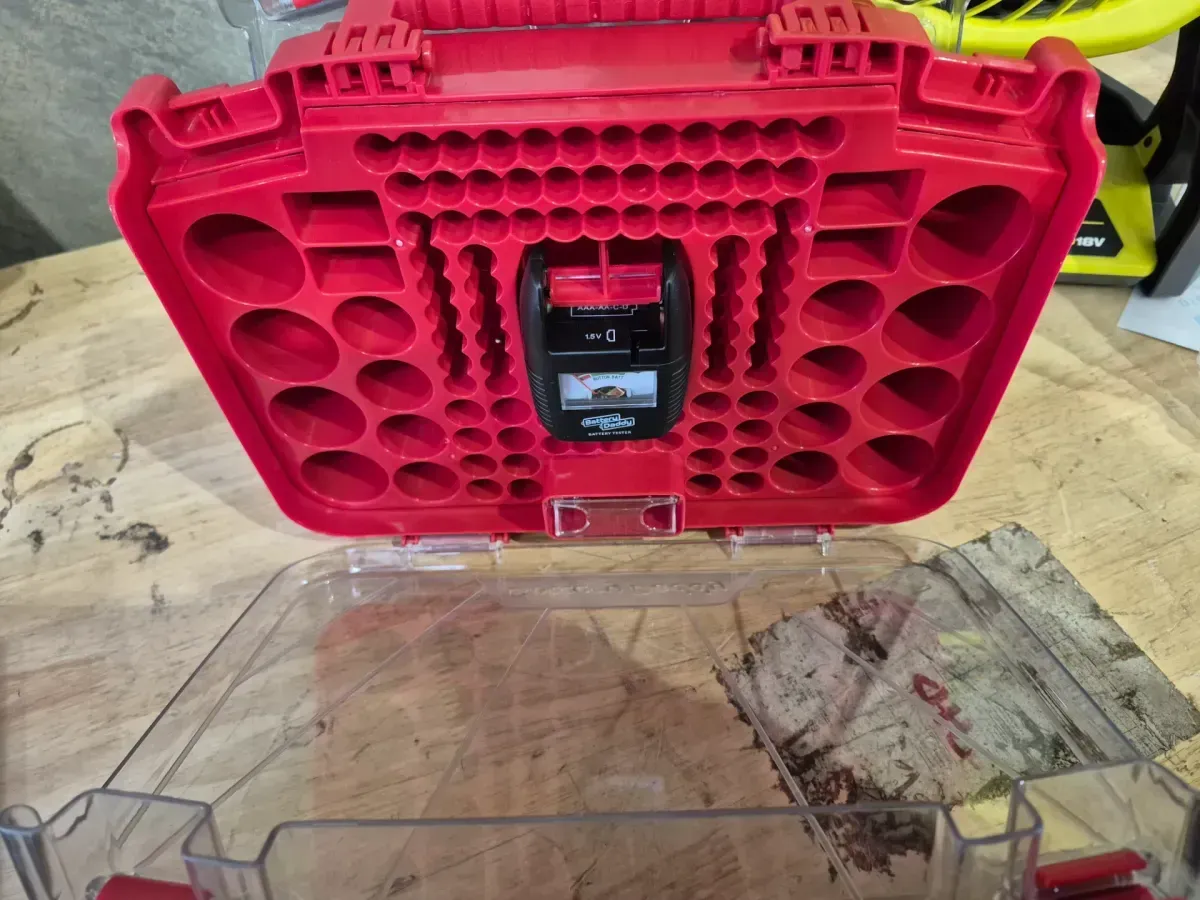 150 Battery Organizer and Storage Case with Tester - image 6