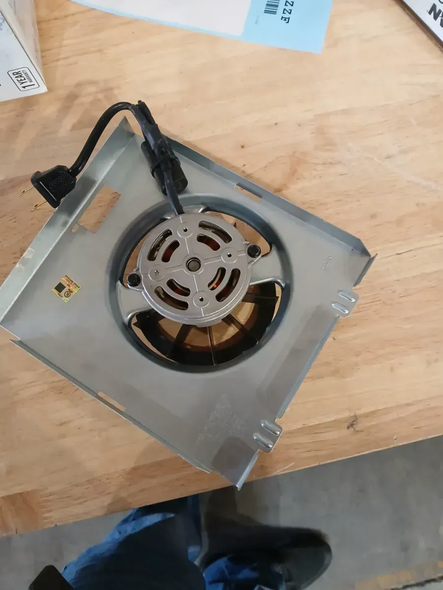 Genuine Replacement Motor Wheel for 696N Ventilation Fan, 50CFM, 4.0 Sones - image 6