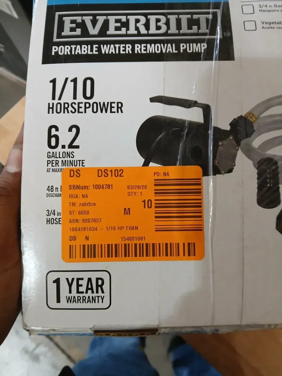 1/10 HP Non-Submersible Self-Priming Transfer Pump - image 4