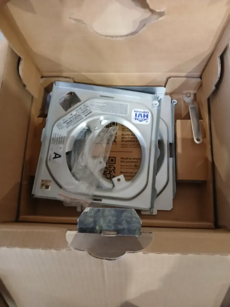 Broan-NuTone QuicKit 60 CFM 3.0 Sones Bathroom Replacement Motor and Grille/Cover - image 6