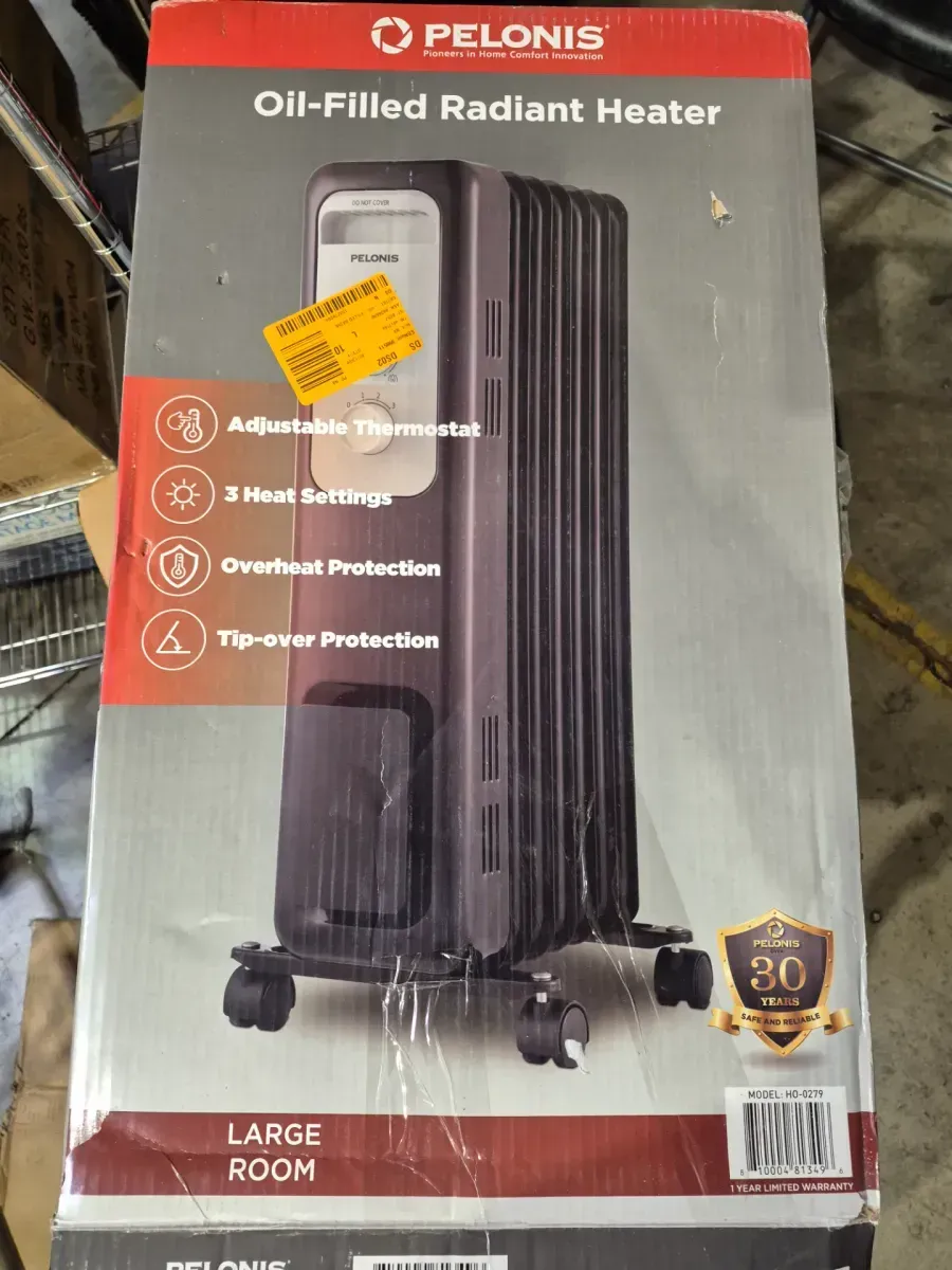 Pelonis Portable Oil-Filled Radiator Space Heater - image 2