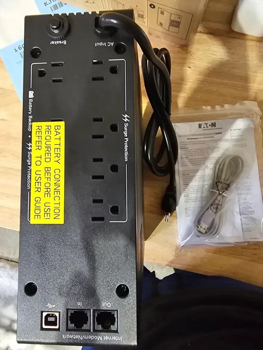 550VA UPS Battery Backup - image 3