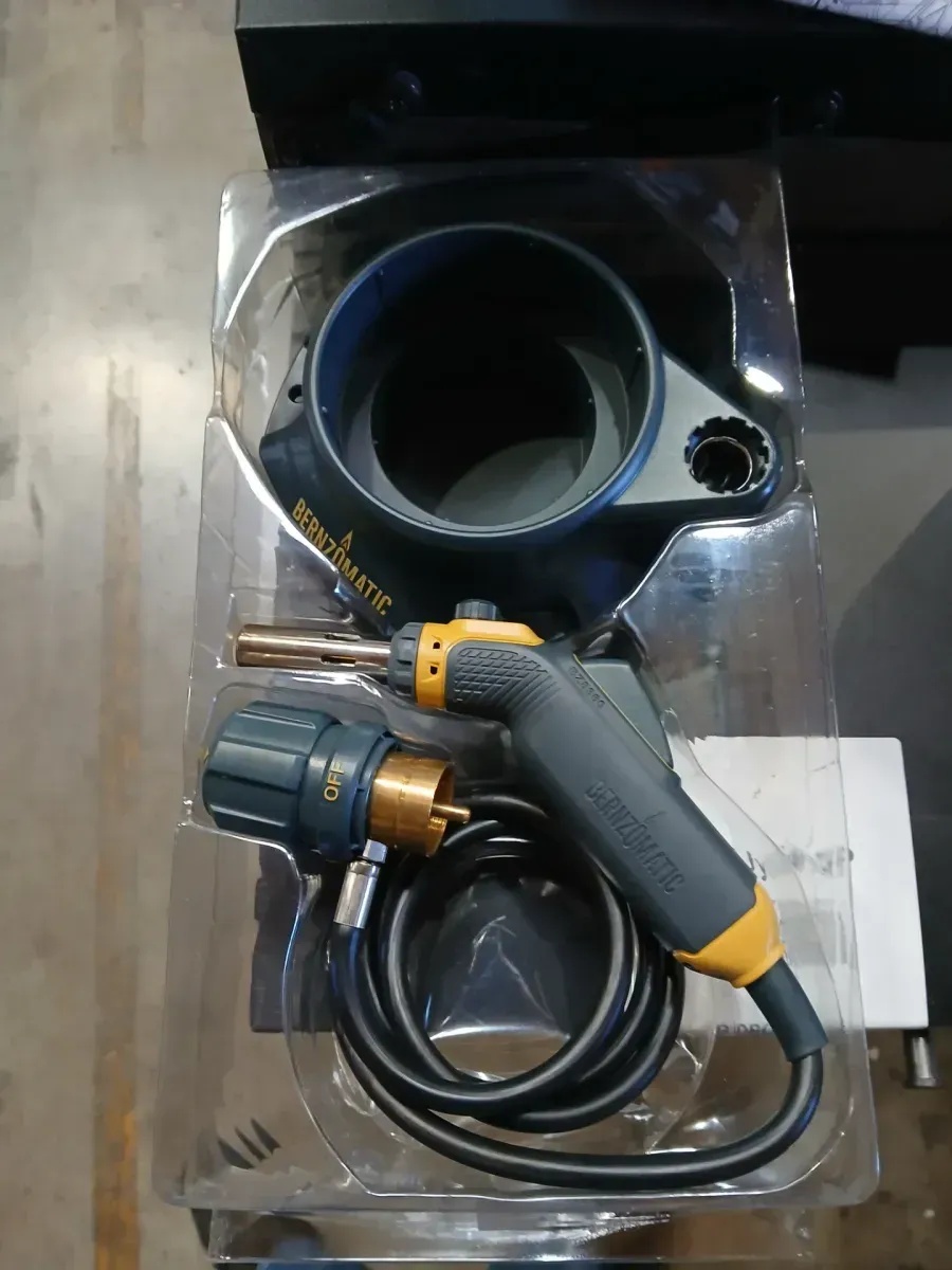 FirePoint Creator Tool Compatible w/MAP-Pro Gas and Propane Gas with 41in Flexible Extended Hose and Fuel Cylinder Stand - image 3