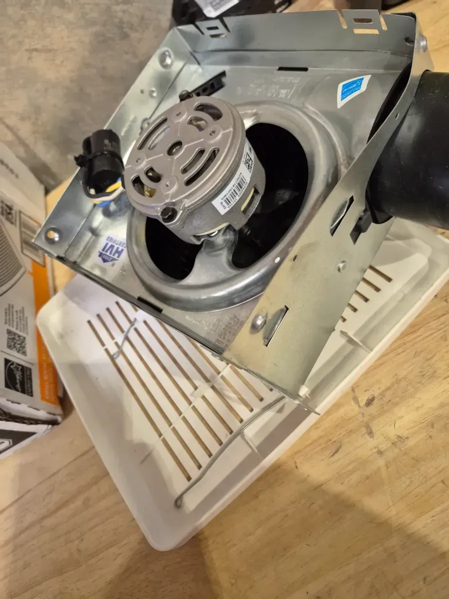 Broan-NuTone 50 CFM Ceiling Bathroom Exhaust Fan with No‑Cut Installation, Quiet Operation - image 3