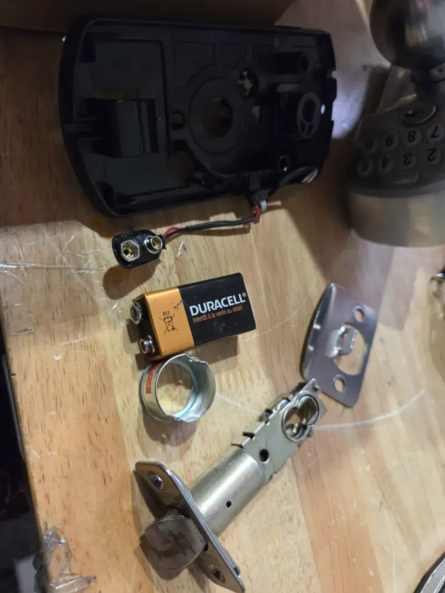 Kwikset SmartCode 917 Satin Nickel Keypad Electronic Single-Cylinder Tustin Door Handle Featuring SmartKey Security - image 4