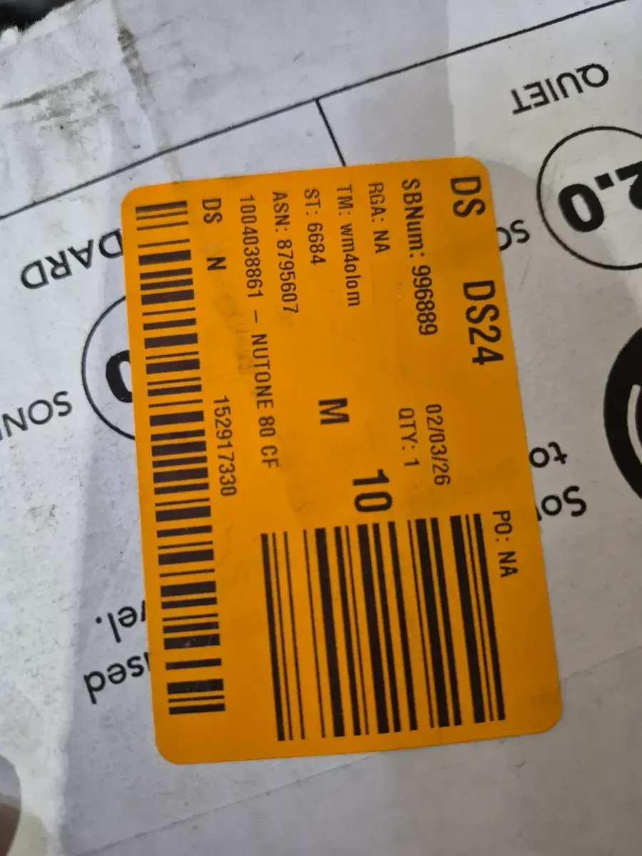 80 CFM Ceiling Bathroom Exhaust Fan with Light and 1300-Watt Heater - image 3