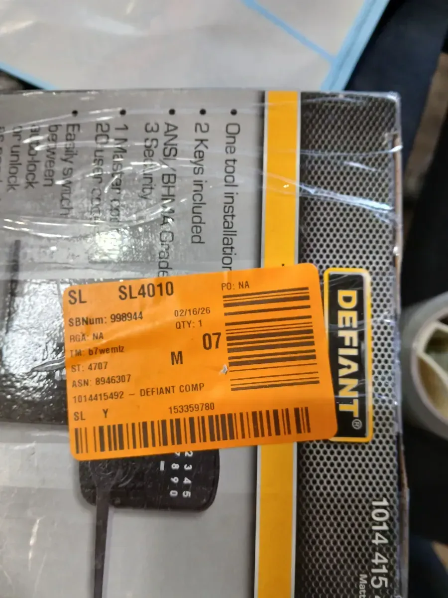 Compact Touch Matte Black Electronic Touchpad Keyed Entry Door Handle with Freedom Style Lever - image 5