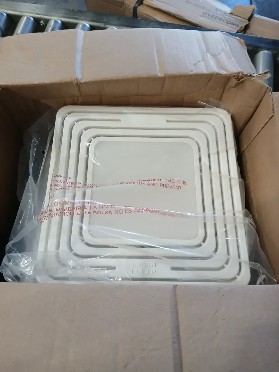 Broan-NuTone Roomside Series, White, 50 CFM, No Cut- Roomside Installation Bathroom Fan with Light, ENERGY STAR, Bathroom Exhaust Fan - image 3