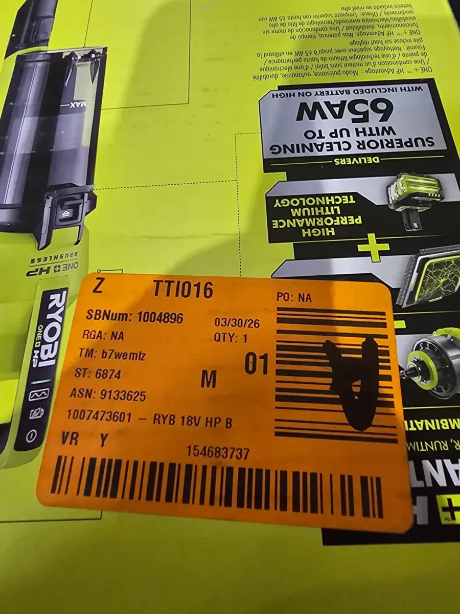 ONE+ HP 18V Cordless Pet Stick Vacuum Cleaner Kit with 4.0 Ah HIGH PERFORMANCE Battery and Charger - image 4