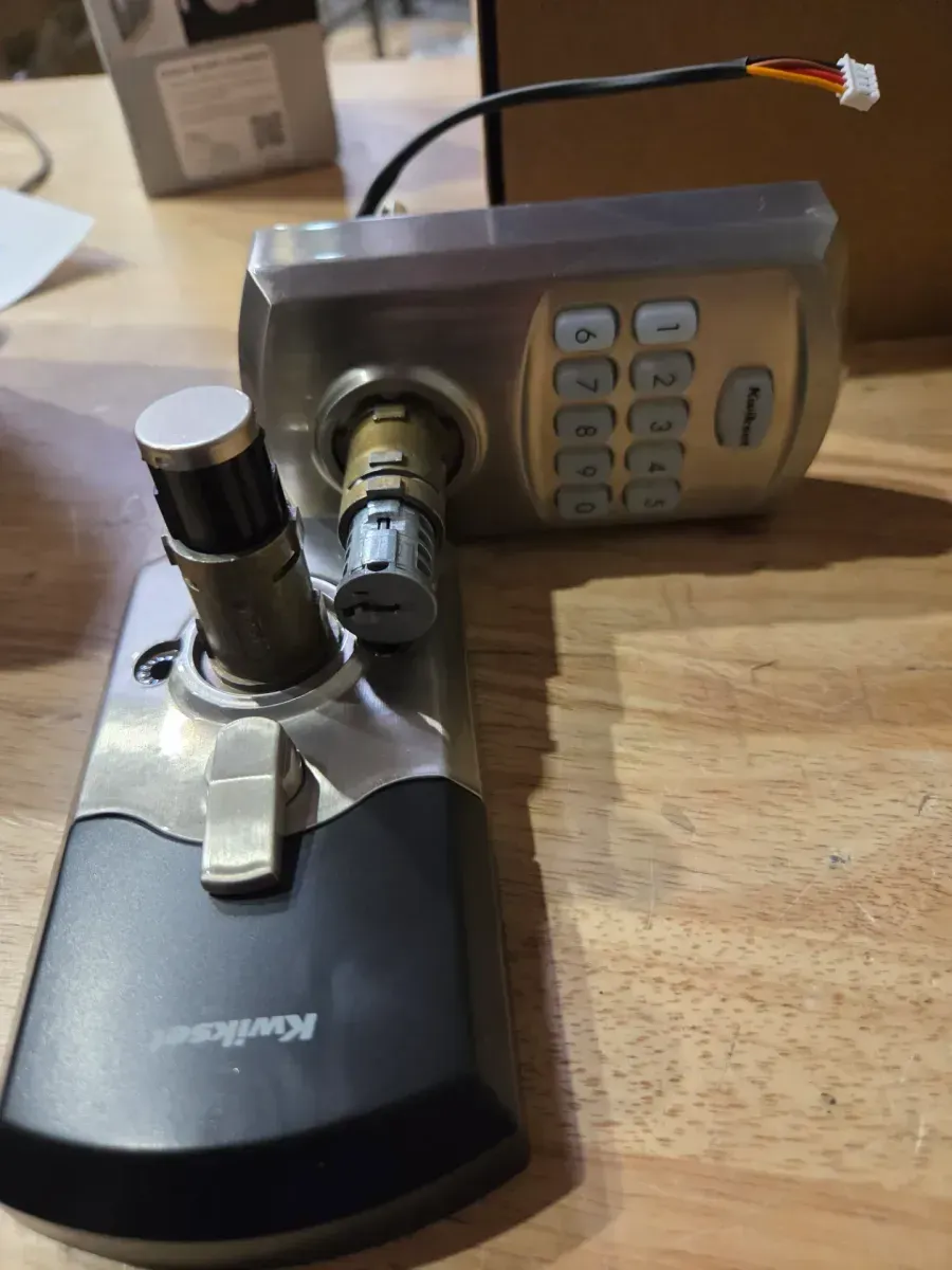 Powerbolt 250 10-Button Keypad Satin Nickel Transitional Electronic Deadbolt Door Lock - image 2