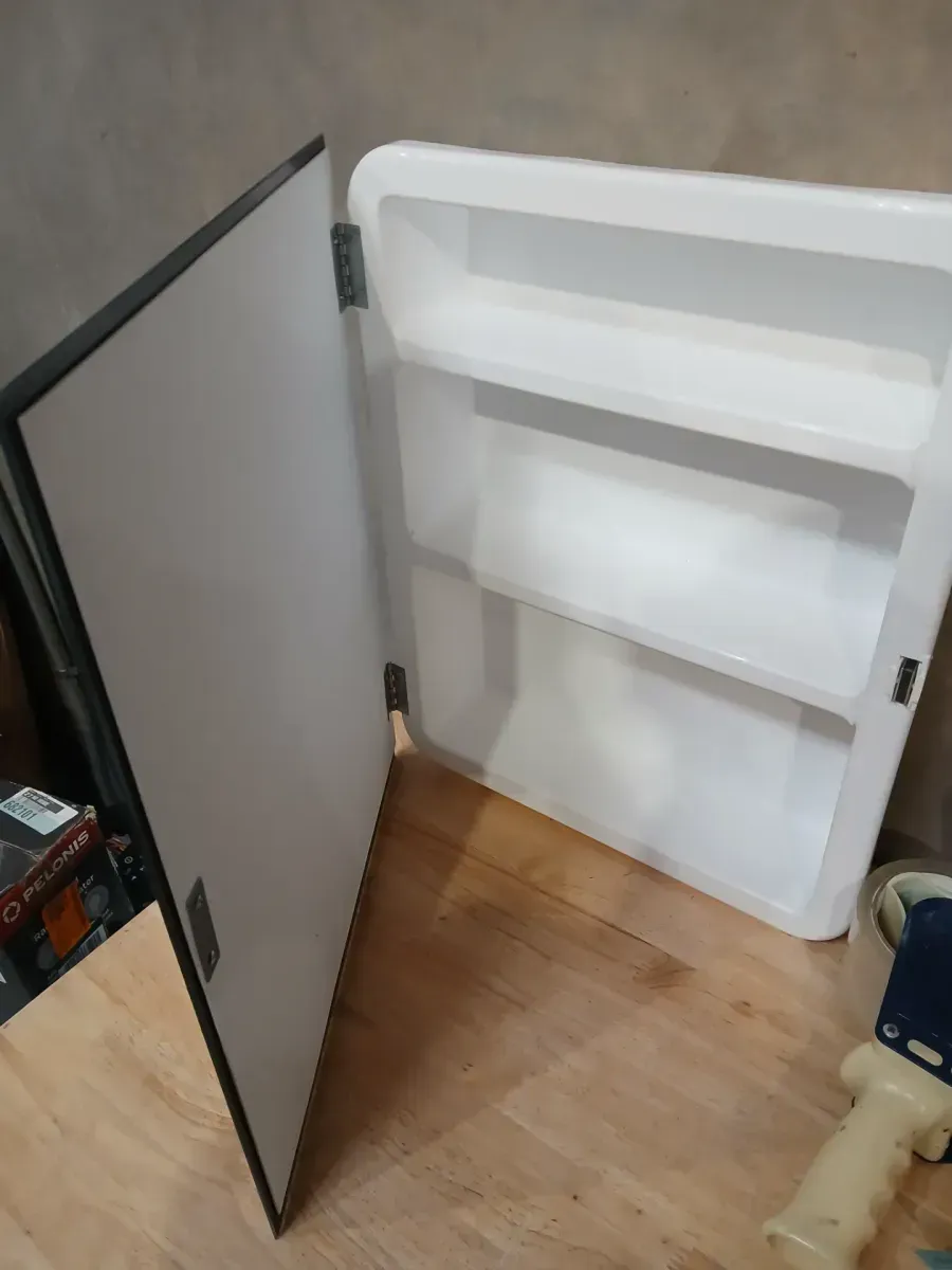 16 in. W x 20 in. H Rectangular Recessed or Surface Mount Frameless Beveled Mirror Medicine Cabinet - image 4