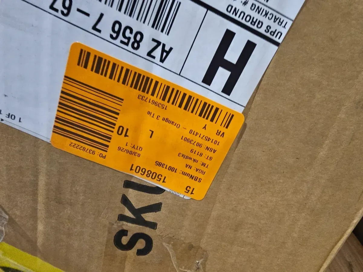 Orange 3 Tier 47.24 in. H Metal Storage Cabinet with Adjustable Shelves 2 Door Metal Locker Style Accent Storage Cabinet - image 2