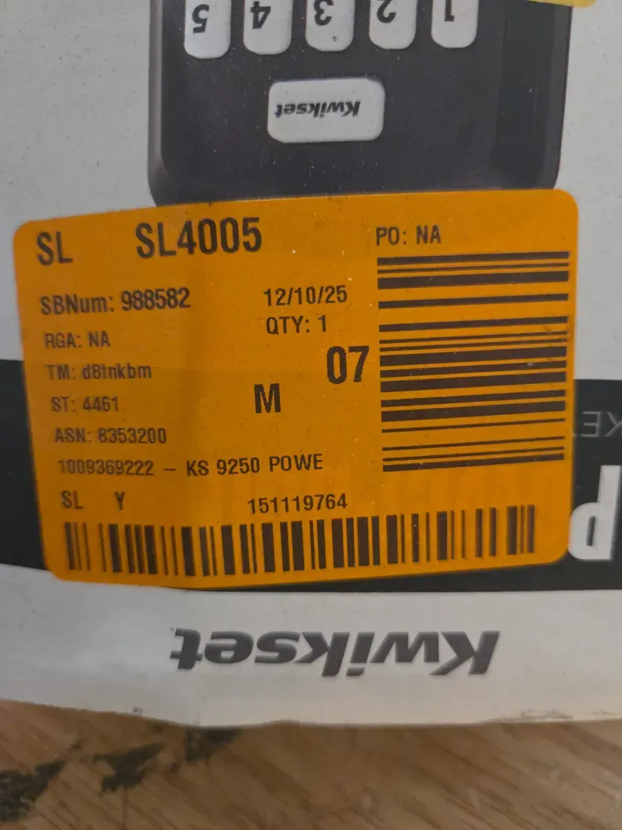 Kwikset Powerbolt 250 10-Button Keypad Venetian Bronze Transitional Electronic Deadbolt Door Lock - image 2