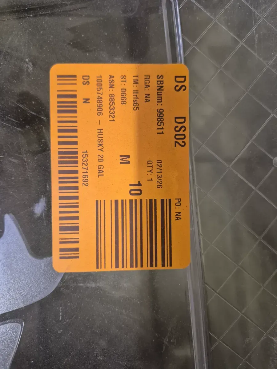 Husky 20 Gal. Professional Heavy Duty Waterproof Stackable Plastic Storage Container with Hinged Lid in Army Green (2-Pack) - image 2