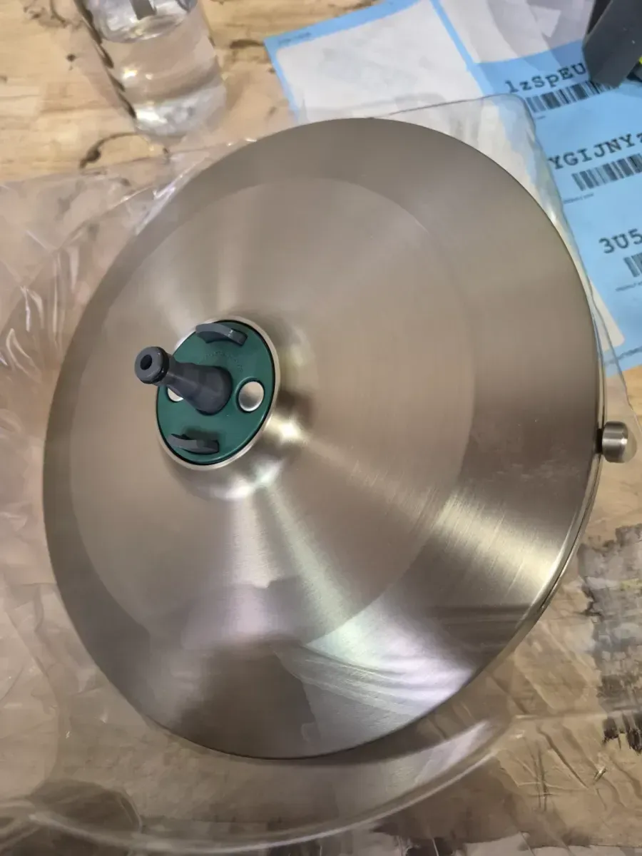 Verso 8-Spray Patterns with 1.75 GPM 9 in. Wall Mount Fixed Shower Head with Infiniti Dial in Spot Resist Brushed Nickel - image 3