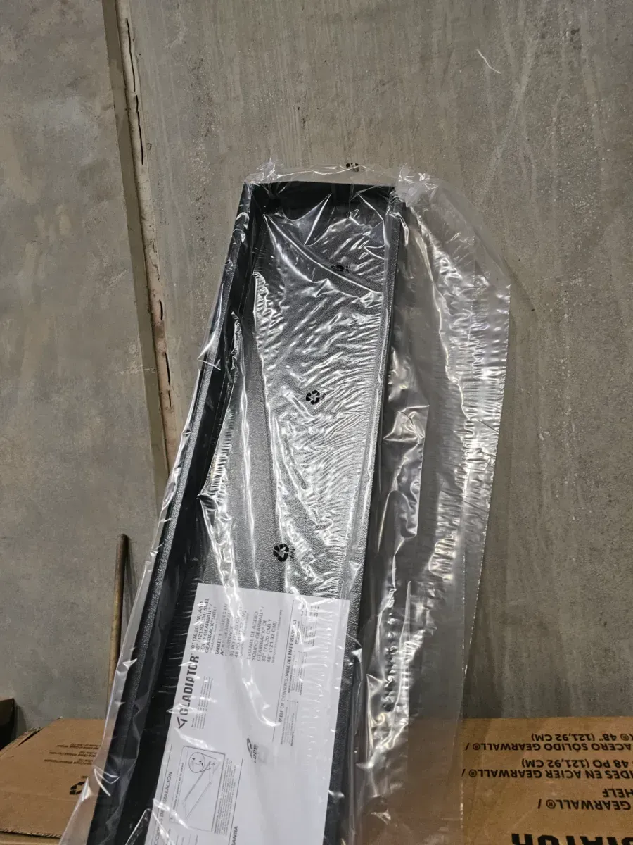 Premier Series 12 in. x 48 in. Steel Garage Wall Shelving in Hammered White - image 3