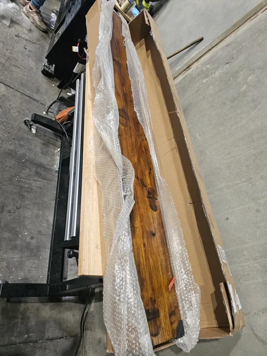 72 in. Rustic Fireplace Wall Cap Shelf Mantel - image 3