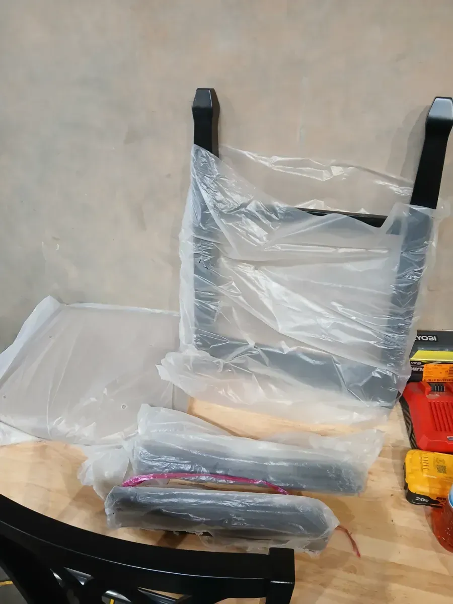 Cherry Fabric Dining Chair Set of 2, Counter Height Bar Stools with Ergonomic Backrest for Kitchen Island, Dining Room - image 5