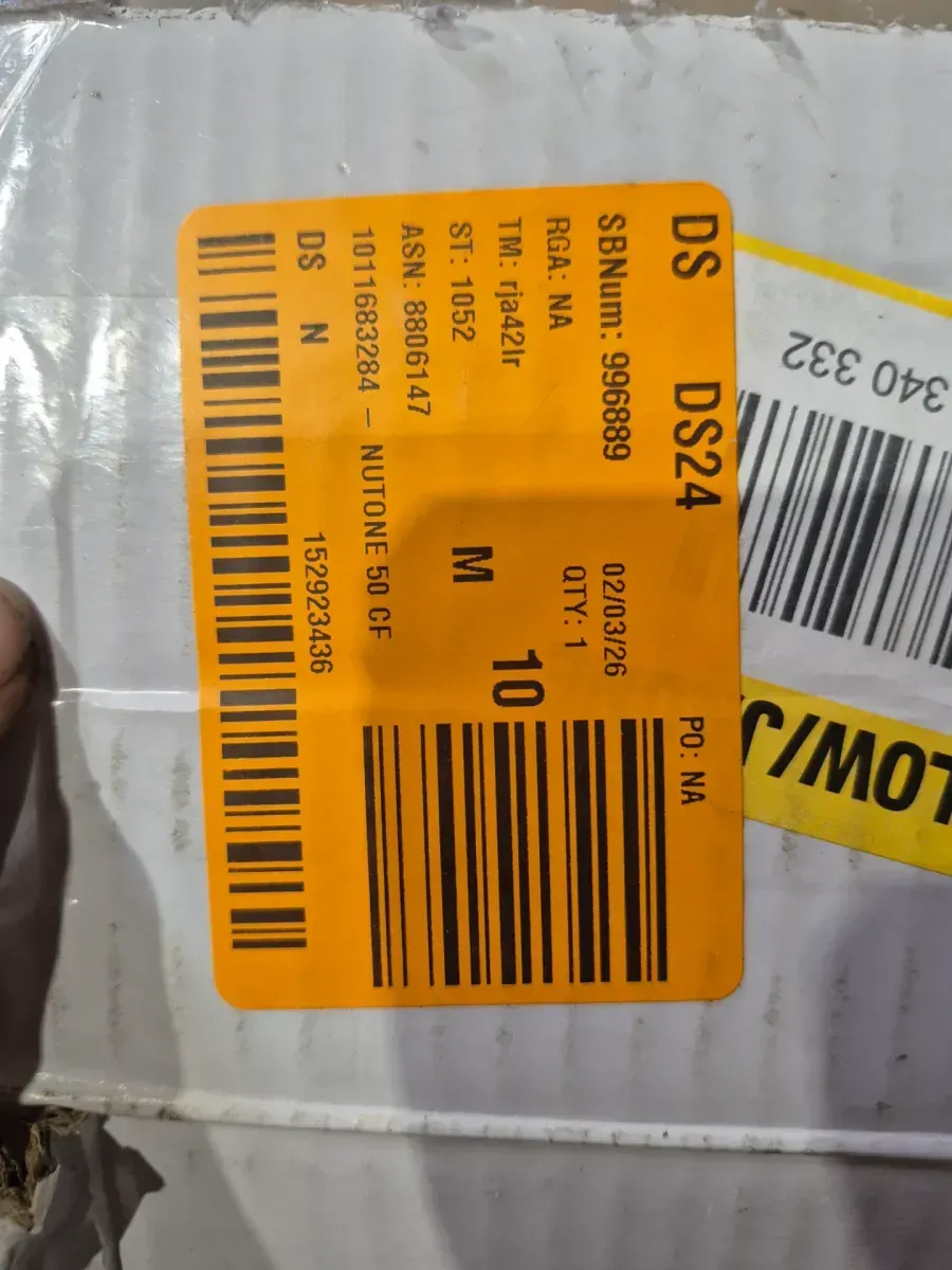 Broan-NuTone Roomside Series, White, 50 CFM, No Cut- Roomside Installation Bathroom Fan with Light, ENERGY STAR, Bathroom Exhaust Fan - image 4