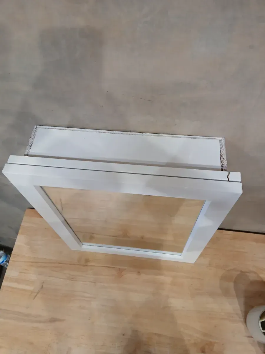 Glacier Bay 15-1/4 in. W x 19-3/8 in. H Rectangular Framed Recessed or Surface-Mount Bathroom Medicine Cabinet with Mirror, White - image 5