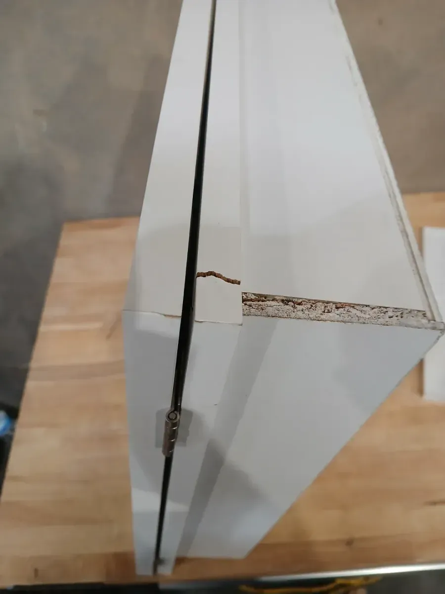 Glacier Bay 15-1/4 in. W x 19-3/8 in. H Rectangular Framed Recessed or Surface-Mount Bathroom Medicine Cabinet with Mirror, White - image 8