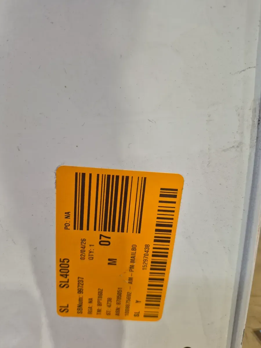 Elite White, Large, Steel, Post Mount Mailbox - image 2