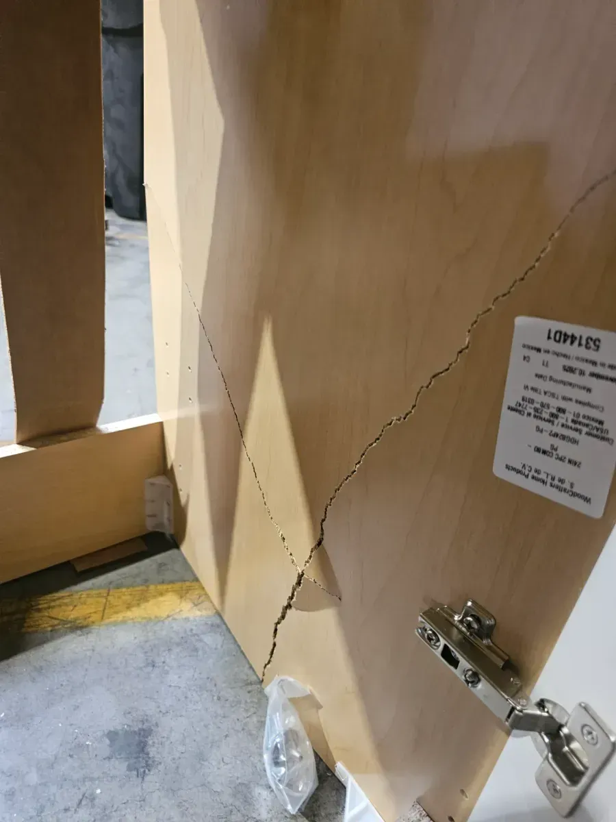 25 in. Single Sink Pearl Gray Bath Vanity with White Cultured Marble Top (Assembled) - image 5