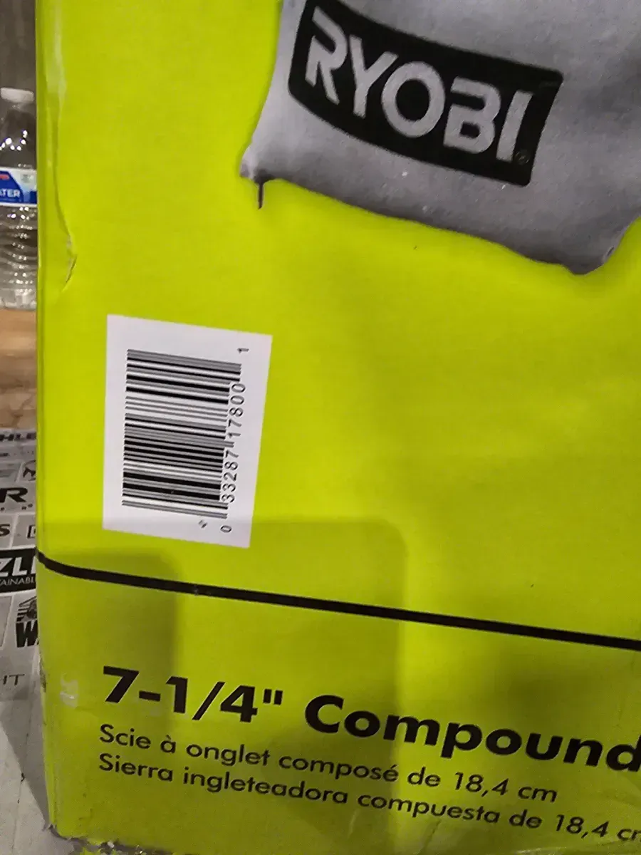 RYOBI 9 Amp Corded 7-1/4 in. Compound Miter Saw - image 2