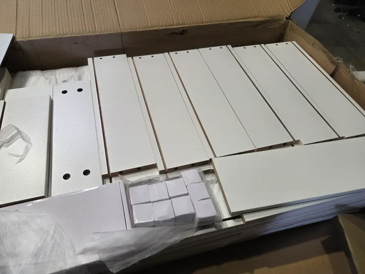 White Makeup Vanity Desk 9 Drawers Wood Dressing Table With 3 LED Bulb Light Mirrors, Glass Top, Hidden Storage Shelves - image 4