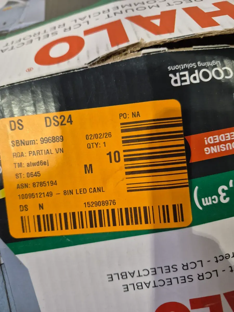 LCR8 8 in. Soft White Selectable CCT Integrated LED Recessed Light with Round Surface Mount White Trim Retrofit Module - image 3